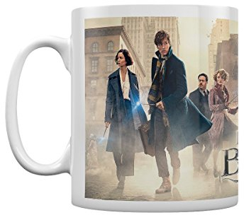 Les Animaux Fantastiques MG24323 Fantastic Beasts - New York Streets - Mug, Céramique, Multicolore, 11 oz/315 ml