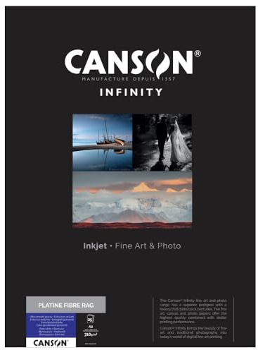 Canson 206211039 Platine Fibre Rag Box, A2