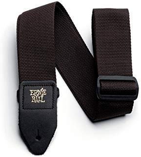 Ernie Ball Gitarrengurt aus Polypropylen, braun