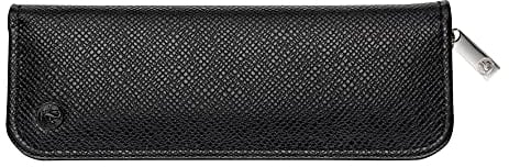 Pelikan 958025 Genarbtes Leder-Etui, schwarz