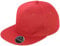 Result Core Bronx Original Flat Peak Slapback Cap verstellbar Hip Hop Bboy Hat Gr. Einheitsgröße, rot