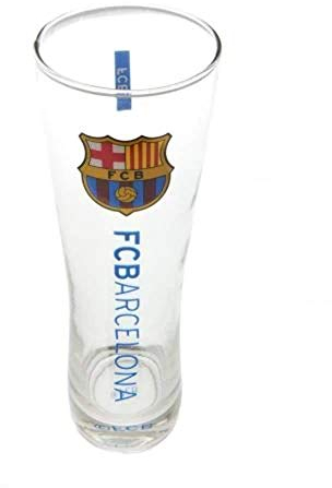 Barcelona Official Tall Beer Glass - Multi-Colour