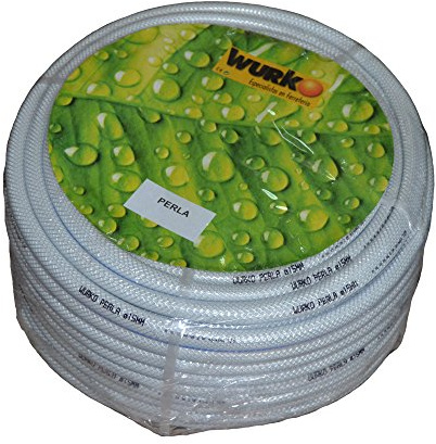 Wurko - Manguera Perla Tricotada 19 mm 20 Bar, Rollo 50 Metros