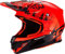Scorpion VX-21 Air Mudirt Erwachsener Motorradhelm, Neon/Rot, X-Groß