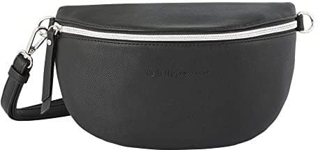 TOM TAILOR Denim Rosie Damen Gürteltasche Bauchtasche Klein Schwarz
