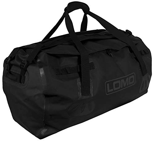 Lomo, Reisetasche Blaze / Rucksack mit Reißverschluss, 60 l, schwarz