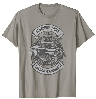 Oldschool Truck Retro Auto Authentic Vehicle T-Shirt