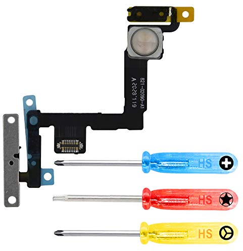 MMOBIEL Power Button/Volumen Flex Kabel Kompatibel mit iPhone 11 2019 - EIN Aus Schalter/Lautstärker Regler Ersatz - Inkl. Mute, Microfon, Flash und Schraubenzieher