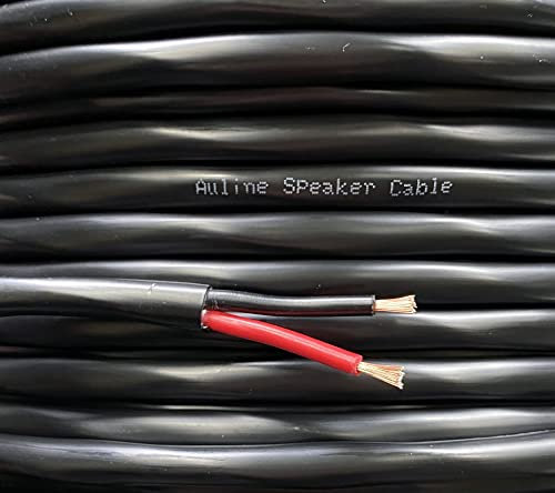 Auline 10m 1.3mm2 16 AWG Red Black Speaker Cable for External Outside Outdoor Use