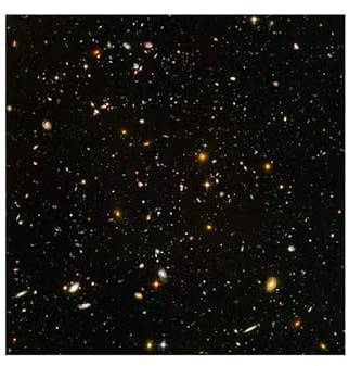 Spiffing Prints Hubble Teleskop - Ultra Deep Field NICMOS - Extra Large - Matt - Gerahmter Kunstdruck Poster