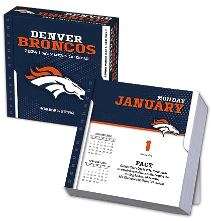TURNER SPORTS Denver Broncos 2024 Box-Kalender (24998053037)