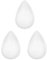 LYITZW 3 pezzi Silicone Trucco Sponge Spugna in Silicone per Trucco Makeup Sponge Applicator Applicatore in Spugna per Fondotinta Liquido o Correttore