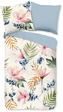 Good Morning Bettwäsche Lyrics Multi 1 Bettbezug 135 x 200 cm + 1 Kissenbezug 80 x 80 cm