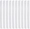 Draw Runners Plastic Drawer Slides Kitchen Cupboard Rails,180MM/235MM/298MM Cabinet Sliders Keyboard Tray Runners Draw Rail Set Draw Runners Replacement for Kitchen Bedroom (5pair White-235mm)