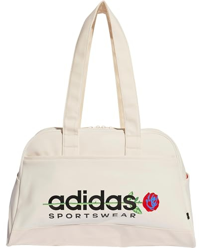 adidas Damen Essentials Flower Bowl Shoulder Bag, wonder white/black/MULTICOLOR, One size