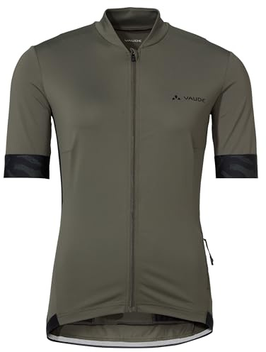 VAUDE Women's Kuro FZ Tricot II, Damen Radtrikot, Khaki, 40