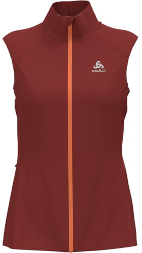 Odlo Damen Laufweste ZEROWEIGHT WARM, spiced apple, S
