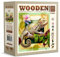 WOODEN.CITY Holzpuzzles Chamäleon und Blumen 500 Teile - Lebendige Holzpuzzles für Erwachsene - Herausfordernde Holzschnittpuzzles - Tierförmige Puzzles - Einzigartige Mosaik Holzpuzzle für Erwachsene