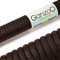 Ganzoo Paracorde 550, 4mm Corde, 3 Mètres, Polyester, Type 3-7 brins intérieurs, Le Bricolage de Laisse de Chien Collier Bracelet, Camping Survie et Outdoor Corde à Tout Faire, Chocolat
