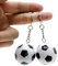 TNSRAY 2 pièces Mini Porte-clés de Football pour Enfants Motif Football, Ballon De Football Porte-Clés, Porte clé Football de Pendentif pour Les Amateurs de Football, Supporters, Sportifs