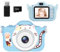 Kinderkamera - Kids Camera/Mädchen Geschenke/1080P Kinder Digitalkamera+32GB TF Karte, Anti-Drop Kamerahülle/HD Video/38 Bilderrahmen und Filter/8x Zoom/5 Lernspiele,Geschenke Jungen Mädchen 3-9 Jahre