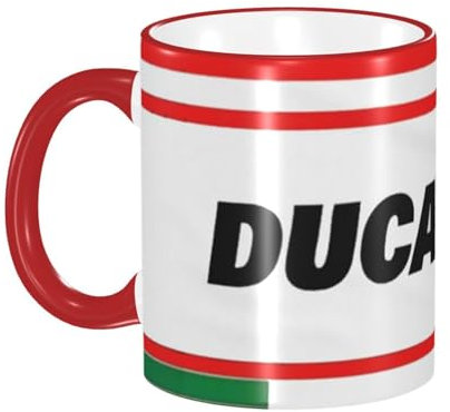 Compatible With Ducati Kaffeetasse, Keramik-Teetasse mit Griff für Zuhause, Büro, originelle Tassen