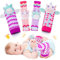 Wootoyz Einhorn Baby Spielzeug 0 3 6 9 12 Monate, Rasseln Babies Spiel ab 0-12 Monate Babies Geschenk Neugeborenen Montessori Spielzeug Babies 0-12 Monate Mädchen Sensorisches Spiel Baby 0-6-12 Monate