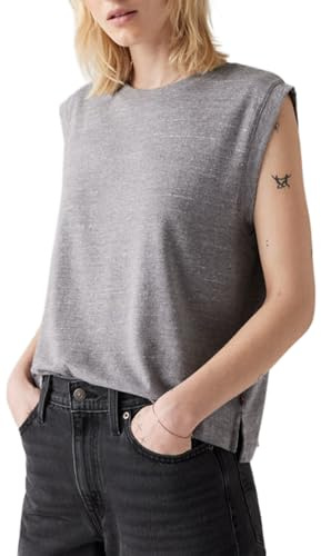 Boxy Tank Triblend Header Gray Garment D