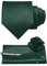JEMYGINS 3.15 Dark Green Tie and Pocket Square with Tie Clip Lapel Pin Set Mens Necktie for Business and Wedding(7)