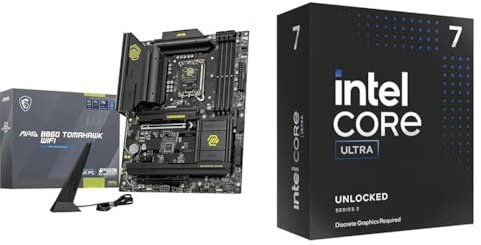 MAG B860 Tomahawk WiFi Carte mère + Intel® Core™ Ultra 7 265KF processeur pour PC de Bureau 20 cœurs