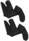 Beaupretty 2stücke Finger Handschuhe Für Haarstyling Hitzebeständig Für Lockenstab Und Glätteisen Haarisolationshandschuhe Zum Schutz Vor Hohen Temperaturen Praktisch Für Hause Oder