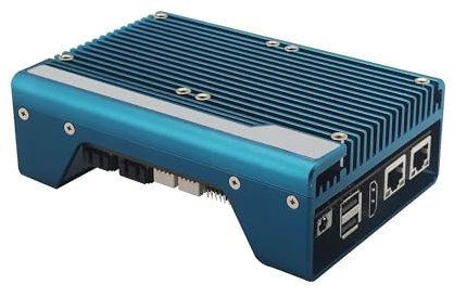 MNBOXCONET Mini PC N100 PCIe x 8 Slot, Micro Desktop Computer Windows 11 Pro Büro Firewall Router DIY Appliance, DDR5 Barebone, 2 x i226V 2.5GbE LAN