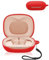 Cover for JBL SENSE LITE Wireless Earbuds, yystao Soft Silicone Protective Case compatible with JBL SENSE LITE, With Lanyard, Dustproof, Shockproof& Durable, Red
