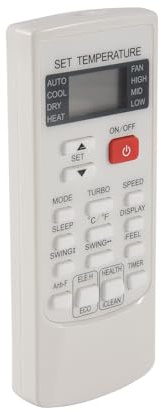 Jkjlorey Air Conditioning Remote Control Replacement for Aukia YKR-H/102E Feel Comfortable