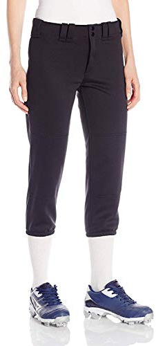 Mizuno Womens Select Low Rise Belted Pant XXL Black, Black, XX-Large US