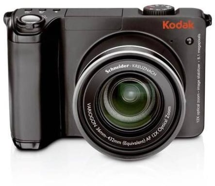 Kodak Z8612 Digital Camera - Black (8.0MP, 12x Optical Zoom) 2.5 inch LCD