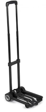 JOM Car Parts & Car Hifi GmbH 10085 Transport Trolley, Sackkarre, Gepäckträger bis 45 kg mit Teleskopgriff, höhe 95cm, inklusive Spanngurt