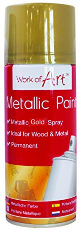 Party Crazy 210ml Lacquer Spray - Gold