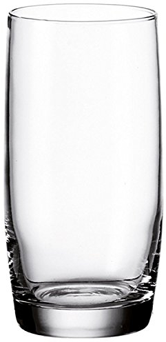 montana selection Trink-Gläser 6er Set, spülmaschinengeeignete Wasser-Gläser, Trink-Becher aus Glas, Saft-Gläser, Getränke-Set, 420 ml, 030166