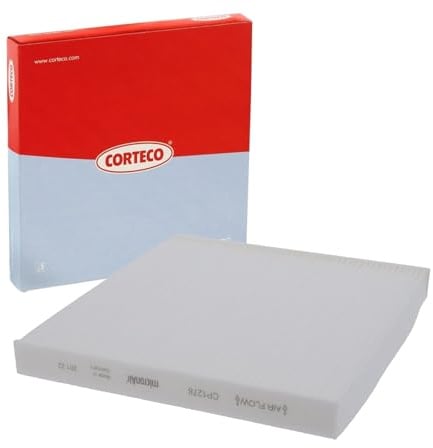 Corteco 80000815 Filter, Innenraumluft | Kompatibel mit: CITROËN JUMPER II Bus, JUMPER II Kasten, JUMPER II Pritsche/Fahrgestell, JUMPY II Kasten, FIAT DUCATO Bus