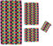 Cawö Seiftuch Lifestyle Karo 2er-Pack Walk-Frottier bunt Größe 30x30 cm