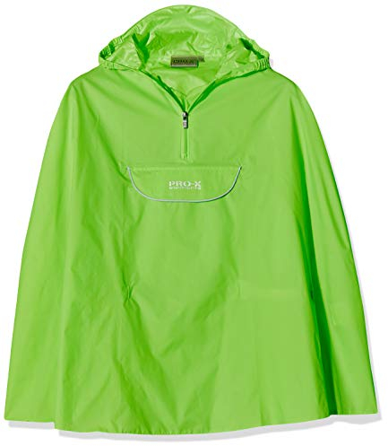 PRO-X elements Kinder Poncho Pasino, Neongrün, 128, 9045