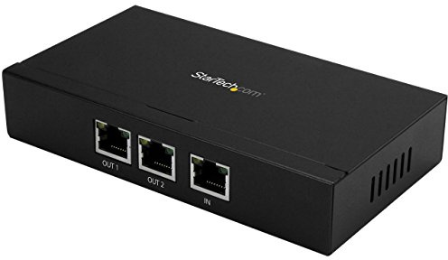 Startech.com Ripetitore Gigabit Poe+ a 2 Porte, Extender Power Over Ethernet 802.3At e 802.3Af, 100M