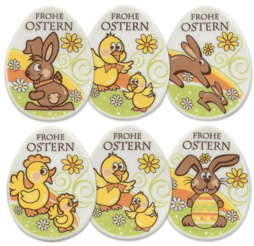 Günthart 12 Dekor-Schilder Ostern, sortiert, 1er Pack (1 x 90 g)