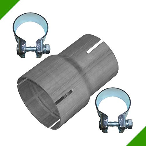 Riduttore per tubo di scarico da 65 mm a 76 mm, adattatore per tubo di scappamento, morsetto di riduzione dell'impianto di scarico