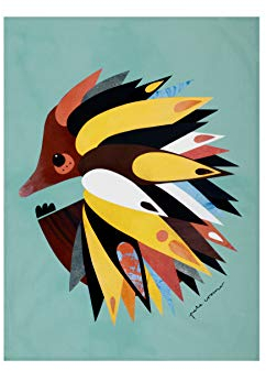 Maxwell & Williams Pete Cromer Wende-Tischsets mit Verschiedenen Tiermotiven 6er-Set, 43,5 x 28,5 cm, Geschenkkarton, Polypropylen, Mehrfarbig