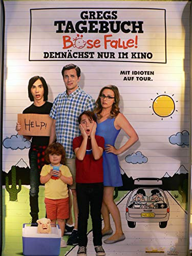 Gregs Tagebuch - Böse Falle - Teaser - Filmposter 120x80cm gerollt