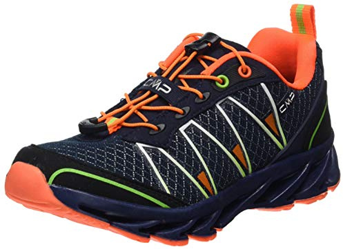 CMP Kids ALTAK Trail Shoe 2.0, Unisex-Kinder Traillaufschuhe, Mehrfarbig (Navy-Mint-ORANGE Fluo 97BD), 31 EU (12 UK)