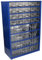 KOTARBAU® Werkstatt-Aufbewahrungsbox mit Schubfächern 306x460x155 Sortierkasten 20K6M1G Kleinteilemagazin Metall Blue