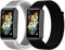 Keecuty 2 Stück Nylon Armband für Huawei Band 7 - Einstellbar mit Klettverschluss, Ersatzarmband Sport Loop Soft Kompatibel